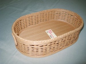 紙ひもバスケット (工房まんさく)