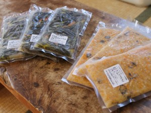 漬物 (田野畑村・ハックの家)